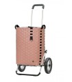 Chariot Andersen Royal Shopper Silja rose - poussette marché caddie 2 roues