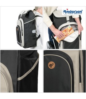 Sac Hydro 2.1 noir pour Chariot Andersen caracteristiques