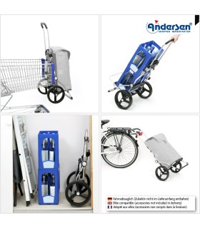 chariot 2 roues andersen royal shopper caractéristiques