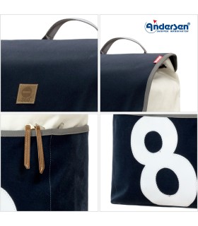 sac mole bleu andersen shopper caracteristiques