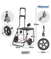 chassis komfort shopper - poussette marche 2 roues - siège intégré