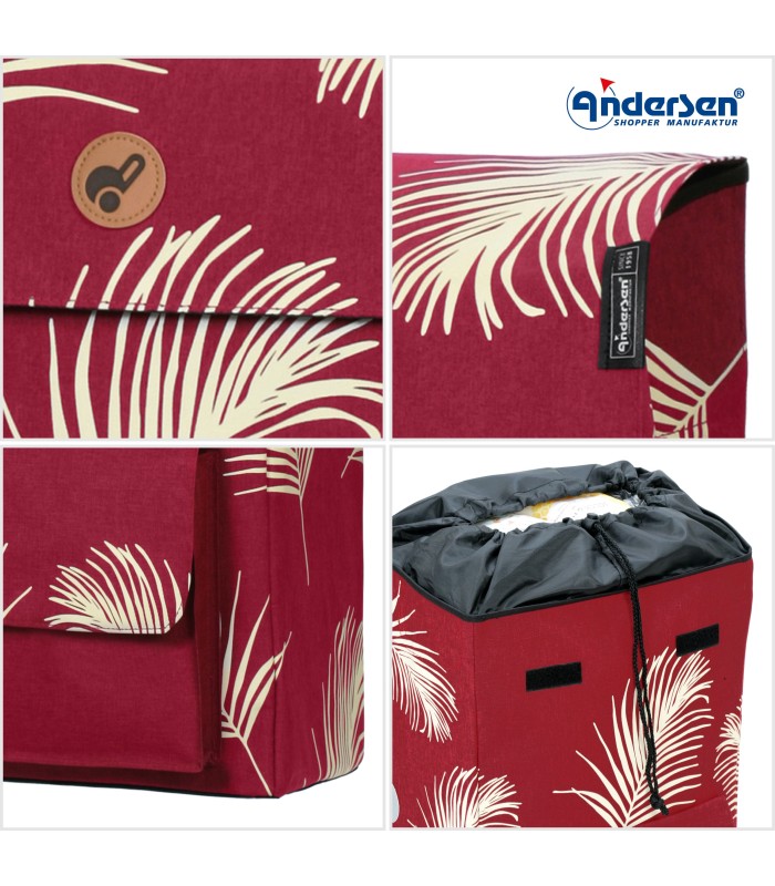 Chariot de course 4 roues Quattro Shopper Andersen Signe