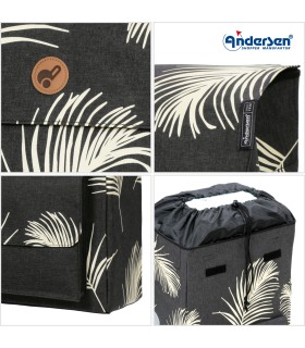 Sac Signe Andersen Shopper noir caractéristiques