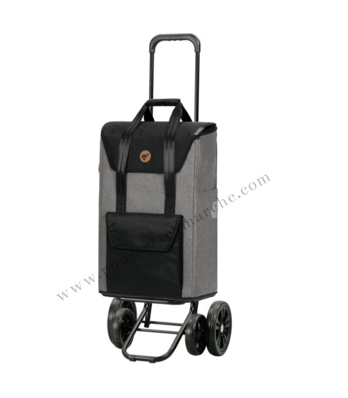 Chariot de Courses 4 roues Senta gris Quattro Shopper Andersen