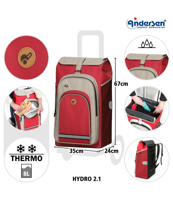 Chariot Course Hydro Treppensteiger Royal Andersen Shopper