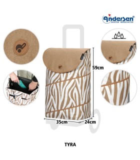 sac tyra zebre andersen