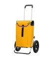 Chariot Royal Shopper Grandes Roues Pneumatiques Ortlieb jaune