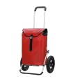 Chariot Royal Shopper Grandes Roues Pneumatiques Ortlieb rouge