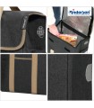 sac pour chariot de course andersen ipek mi noir
