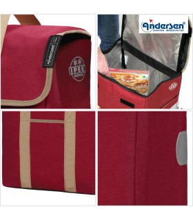 sac pour chariot de course andersen ipek mi rouge