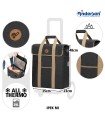 sac pour chariot de course andersen ipek mi noir