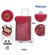 sac pour chariot de course famke rouge andersen