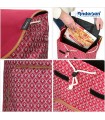 sac pour chariot de course famke rouge andersen