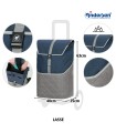 sac pour chariot Andersen Lasse bleu