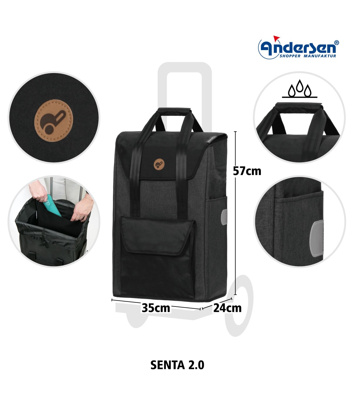 Chariot Course Andersen Senta Treppensteiger Scala Shopper