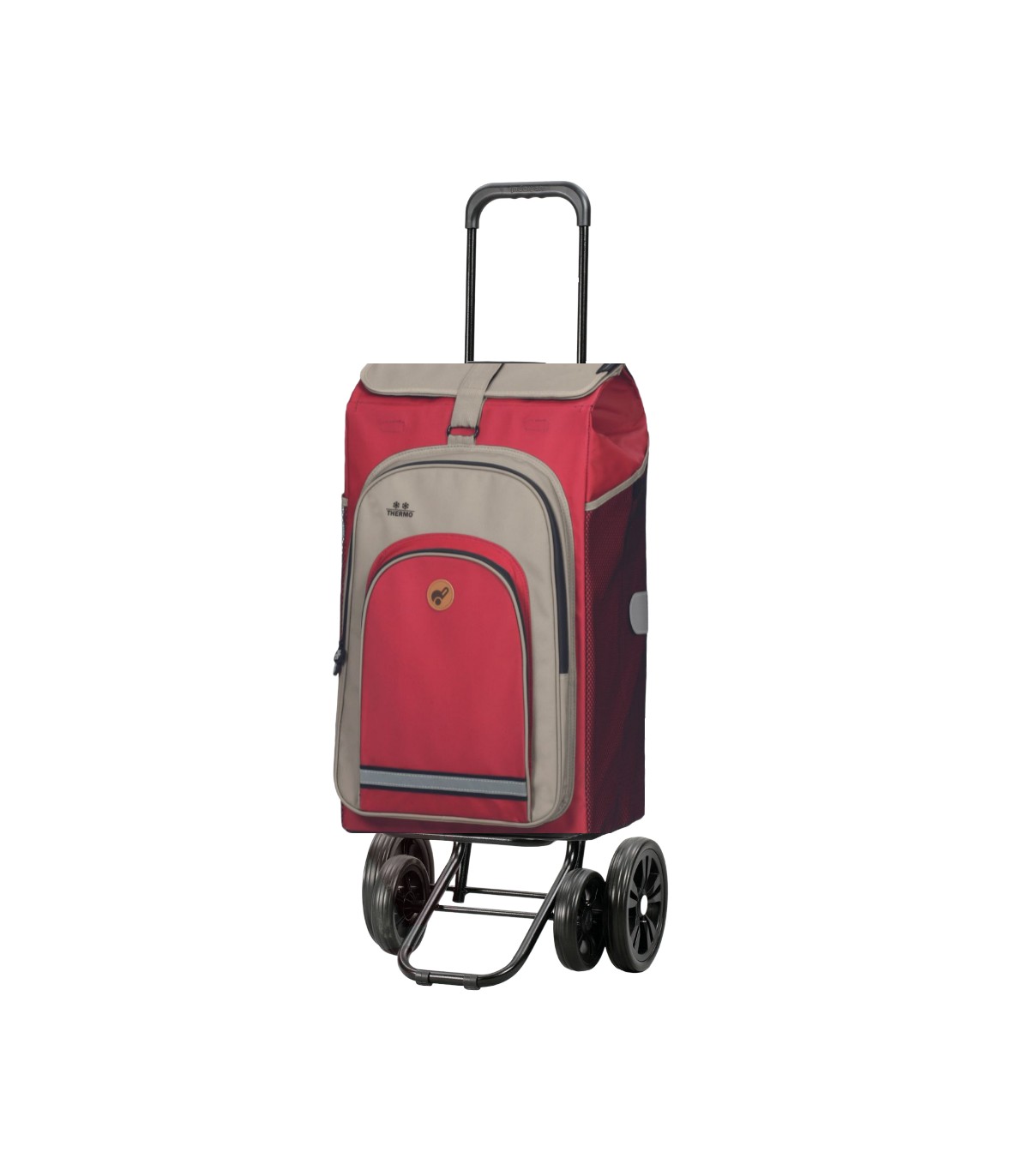 Chariot Course Hydro Andersen Quattro Shopper avec sac isotherme et châssis poussette marché 4 roues