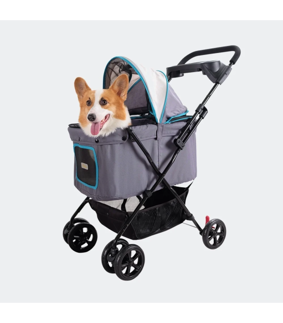 Plaque De Toilettage Pour Poussette Chien Aventura Violet 75x39.5cm