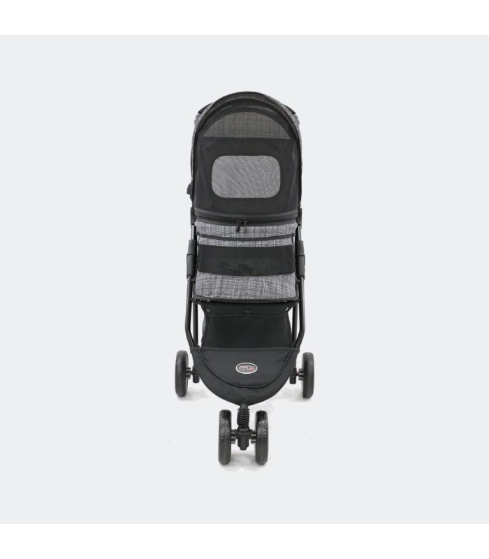 Poussette chien Innopet Buggy Avenue Mix Gris