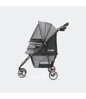 Poussette chien Innopet Buggy Avenue Mix Gris