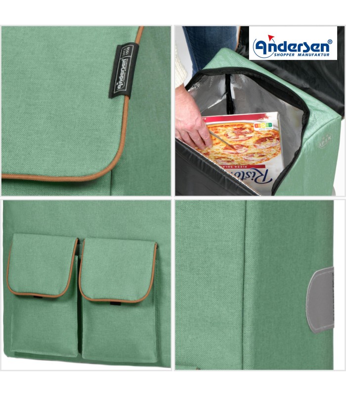 sac andersen ipek ma isotherme pour poussette de marché