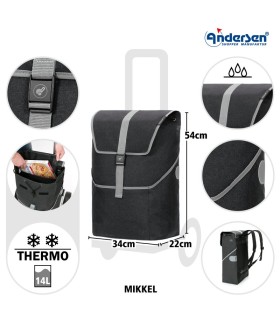 Sac Mikkel Andersen Shopper dimensions