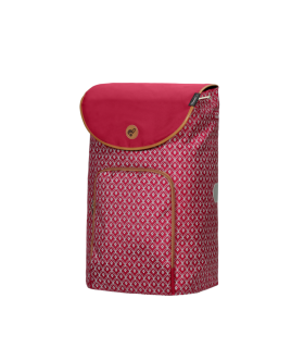 Sac Famke Andersen Shopper couleur rouge