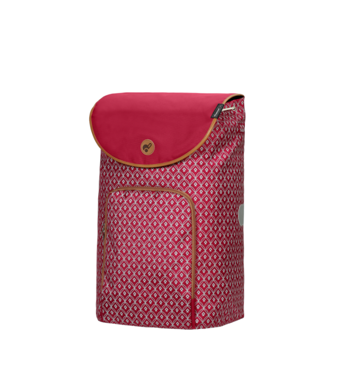 Sac Famke Andersen Shopper couleur rouge