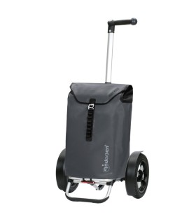 Chariot Pneumatique Tura Shopper Ortlieb gris