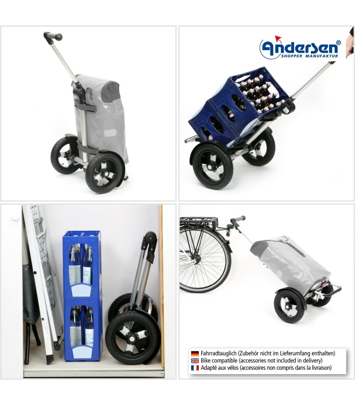 Chariot Pneumatique Tura Shopper Ortlieb