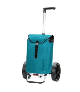 grand Chariot Tura Shopper Andersen avec sac ortlieb bleu