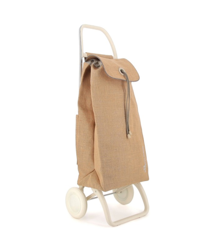 Chariot de Course Rolser I-Max Yute en Toile Jute Naturelle
