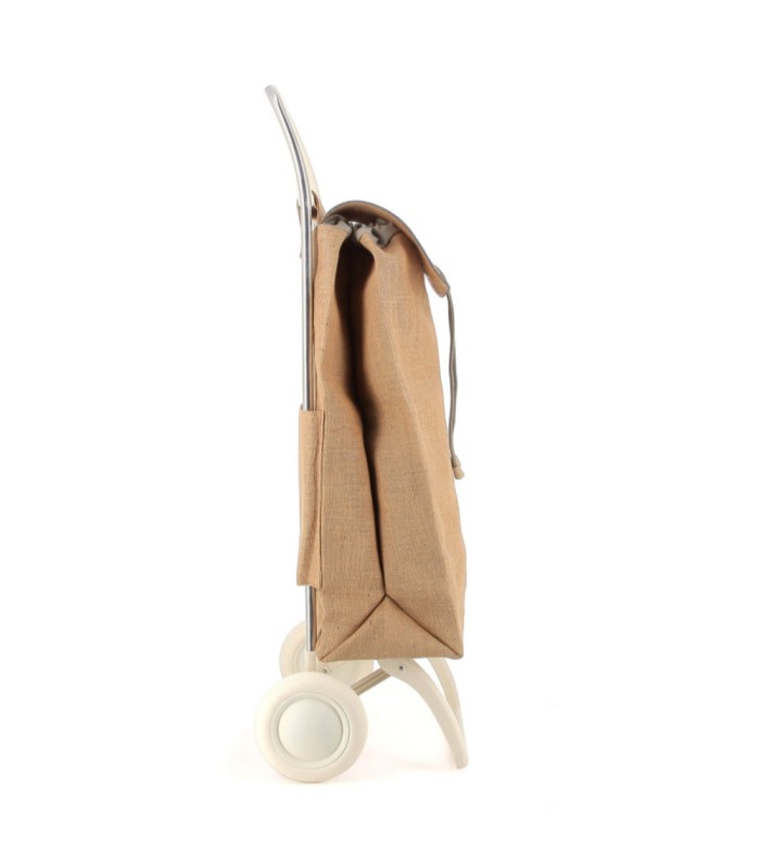 Chariot de Course Rolser I-Max Yute en Toile Jute Naturelle