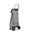 Rolser Chariot de courses JET MARINA - poussette de marché 2 roues