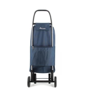 Rolser Chariot de courses IMAX 302 MF 2+2 roues bleu denim