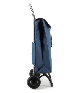 chariot 2 roues rolser imax 301 bleu denim poussette marché