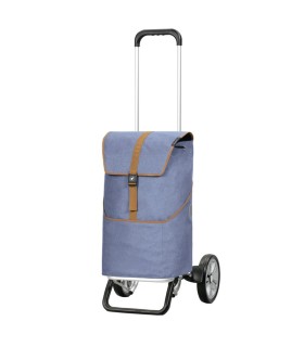 Chariot 2 roues Alu Star Auke violet poussette marché