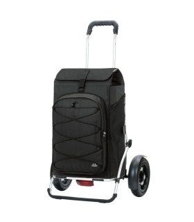 Cabas Roulettes XXL Royal Shopper Plus FADO Andersen noir - chariot de course