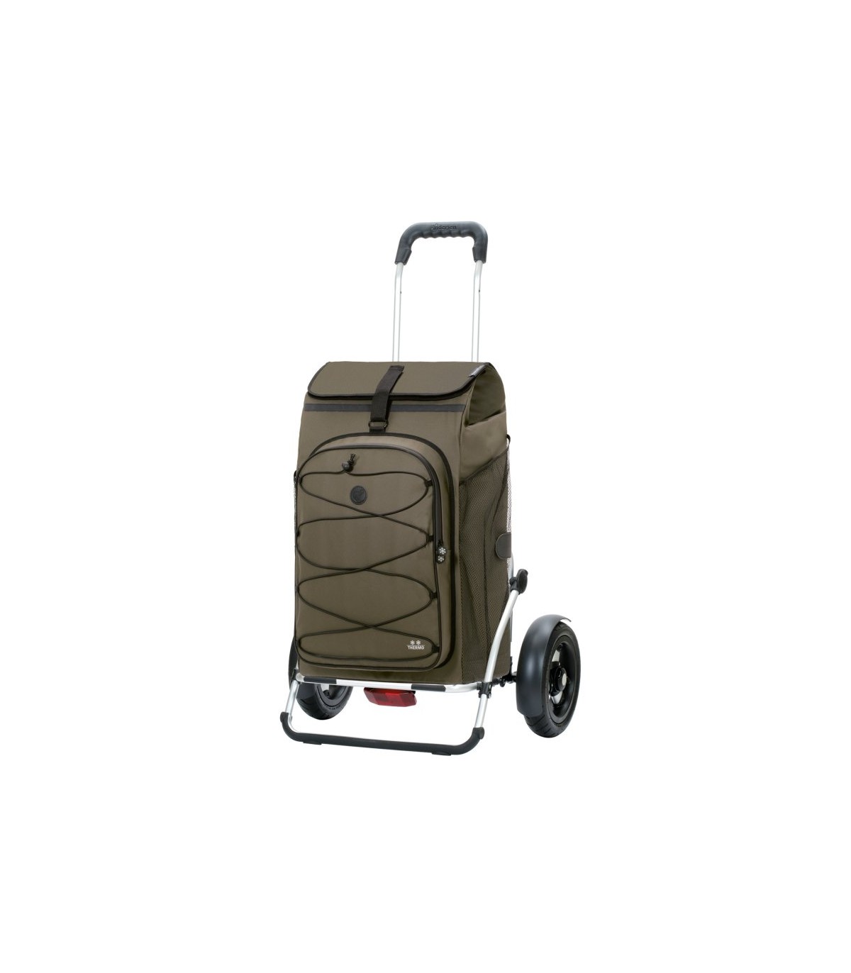Cabas Roulettes XXL Royal Shopper Plus FADO Andersen vert olive - chariot de course