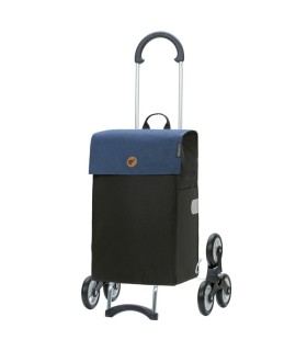 Chariot 6 roues Hera bleu Treppensteiger Scala Shopper Andersen