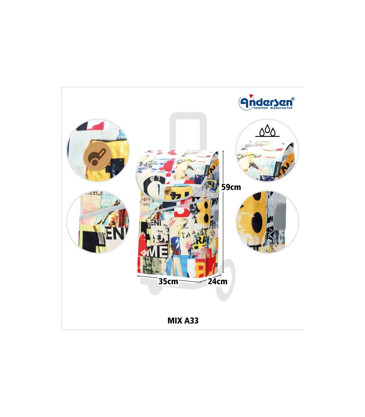 Chariot Unus Shopper A33 Mix Collection