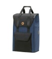 sac senta andersen bleu pour chariot de course et poussette de marche