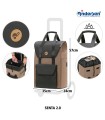sac senta sable dimensions