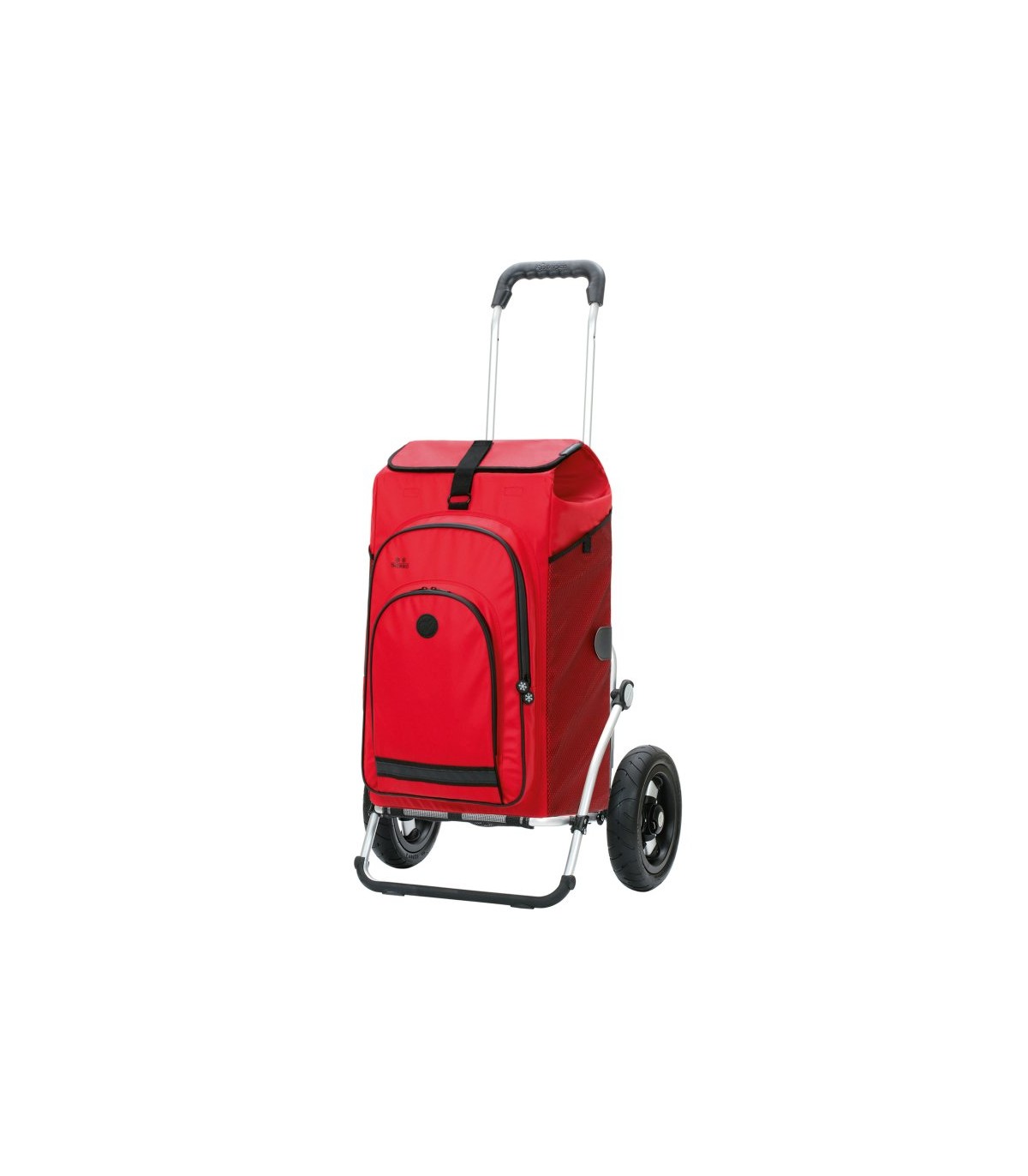 chariot royal shopper pneumatique hydro rouge 3.0