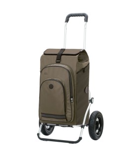 chariot royal shopper pneumatique hydro vert olive 3.0