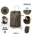 sac hydro vert olive 3.0 andersen shopper
