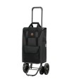 Chariot de Courses 4 roues Senta noir Quattro Shopper Andersen