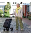 Chariot de Courses 4 roues Senta noir Quattro Shopper Andersen