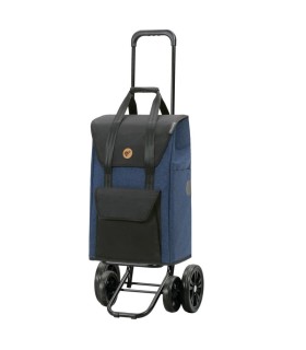 Chariot de Courses 4 roues Senta bleu Quattro Shopper Andersen