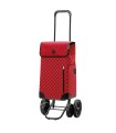 Chariot de course 4 roues Quattro Shopper Sofia rouge