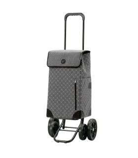 Chariot de course 4 roues Quattro Shopper Sofia gris - poussette de marché
